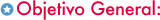 Objetivo General